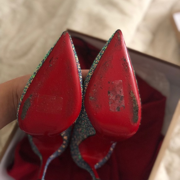 Christian Louboutin So Kate 120 Glitter Dragonfly - Picture 7 of 7